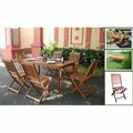 Lawnitator Balthazar Shorea Seven Piece Dining Set LA140514